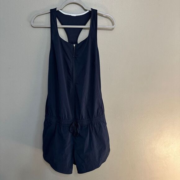 New Balance Q Speed Romper in Eclipse navy size medium - Picture 4 of 10